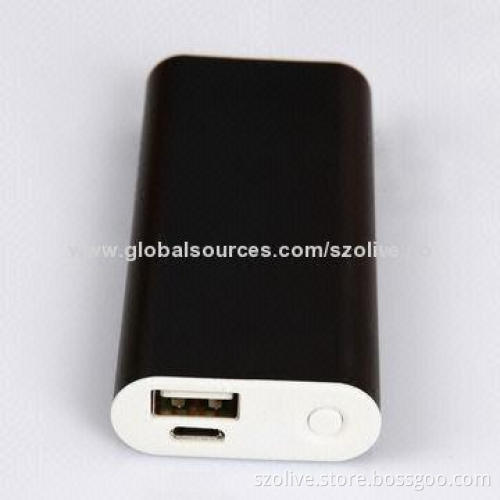 Power Banks, Newest Fashionable Mixed Colors of Olive, 2,000mAh Battery Capacity